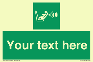 Custom safe condition child seat presence orientation detection system